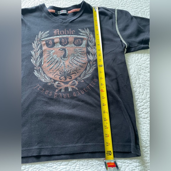 Men’s Vintage Jean Paul Gaultier T-shirt with Noble Phoenix Emblem Size Large - Picture 2 of 9